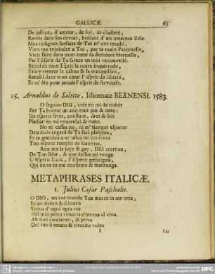 Metaphrases Italicae