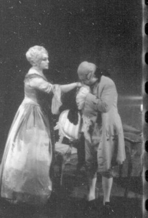 "Der Rosenkavalier" von Richard Strauss. Sächsische Staatsoper Dresden, November 1967