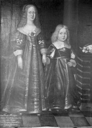Bildnis des Herzogs Julius Franz von Sachsen-Lüneburg und seiner Schwester