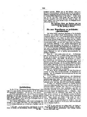 Ein paar Bemerkungen zu vorstehender "Zurückweisung"