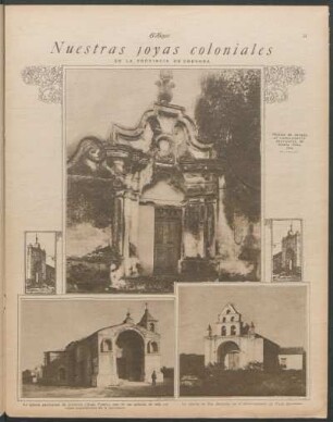 Nuestras joyas coloniales