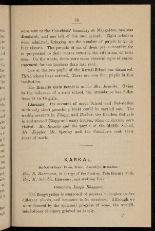35-36, Karkal (with out-stations)