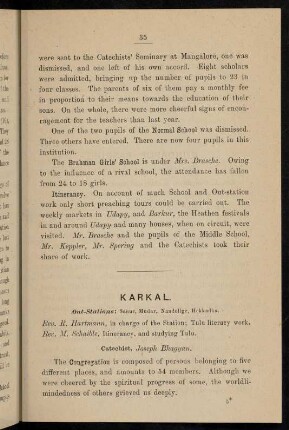 35-36, Karkal (with out-stations)