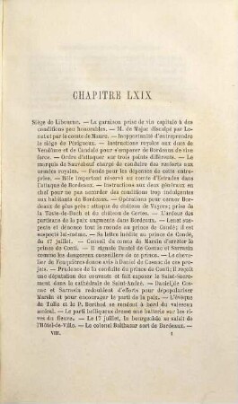 Souvenirs du règne de Louis XIV, 8