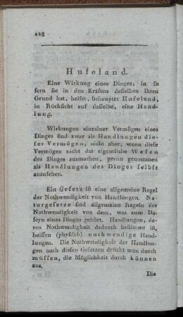Hufeland.