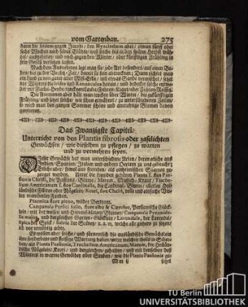Das Fünfzehnte Kapitel