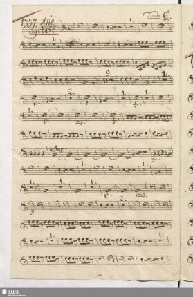 1337. Aria: L'alma confusa / Gazzaniga, G.