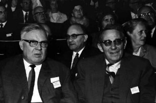 16. Tagung 1966 Mediziner; Maikäferrede: Werner Forßmann, Tadeus Reichstein