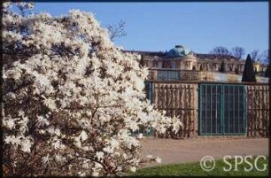 Potsdam, Park Sanssouci, Parterre Große Fontäne.