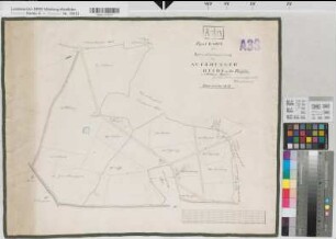 Drensteinfurt (Drensteinfurt), Spezialteilung der Averdinger Heide und des Felsfeldes, Bl.1 Reinkarte Averdunger Heide