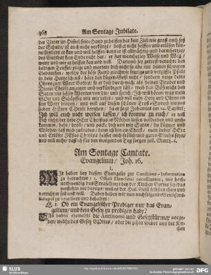 Am Sontage Cantate