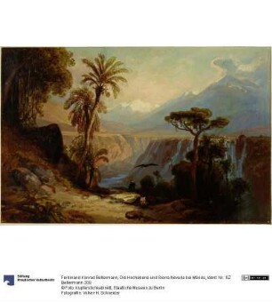Die Hochebene und Sierra Nevada bei Mérida