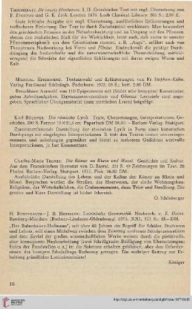 20: [Rezension von: H. Rubenbauer - J. B. Hofmann, Lateinische Grammatik]