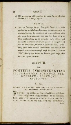 De Fontibus Jurisprudentiae ...