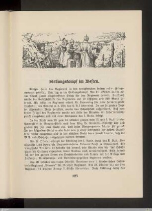 Stellungskampf im Westen