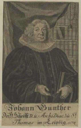 Bildnis des Johann Günther
