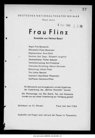 Frau Flinz