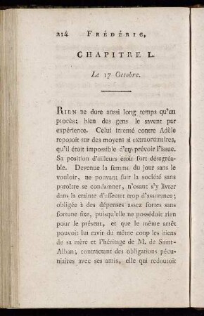 Chapitre L. Le 17 Octobre.