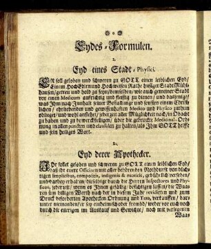 2. Eyd derer Apothecker.