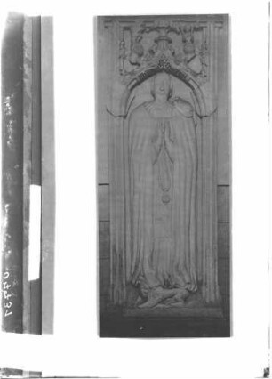 Gundelsheim Kapelle der Burg Horneck Grabmal des Eberhard von Stetten, Deutschmeister des Deutschen Ordens (1443-1447)