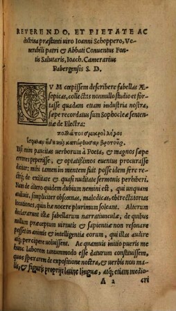 Fabvlae Aesopi : Iam Denvo Mvlto emendatius quam antea aeditae