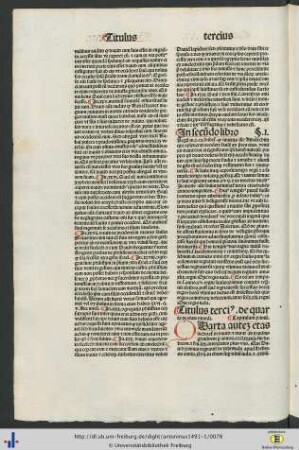 Titulus III.