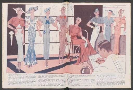 [Modelos por Inclán, 1935]