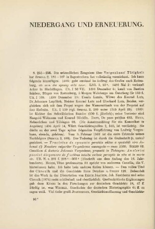 96-134, Niedergang und Erneuerung