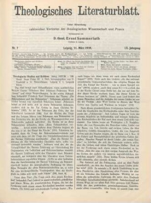 97-99 [Rezension] Theologische Studien und Kritiken ; Jg. 1937/38, Bd. 108, H. 3