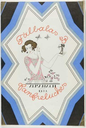 Mappe des Mode-Almanachs "Falbalas et Fanfreluches 1922"