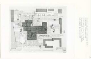 Kaufhaus Tauentzien, Berlin-Charlottenburg (Diplomarbeit bei Peter Poelzig): Grundriss Erdgeschoss 1:200