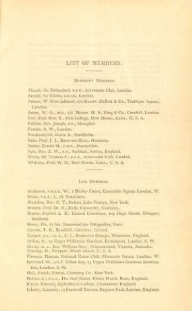 List of members