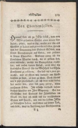 Von Ebendemselben