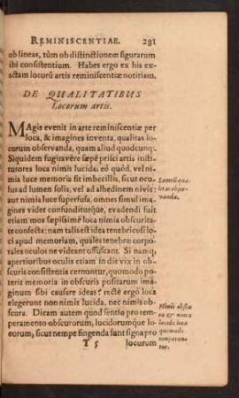 De Qualitatibus Locorum artis.