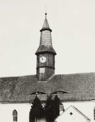 Kleinwolmsdorf, Kirche, Dachreiter von Süden