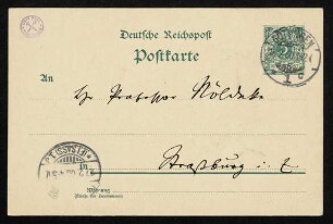 Brief 3: 16.02.1900