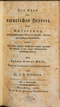 Die Kunst der natürlichen Hexerei