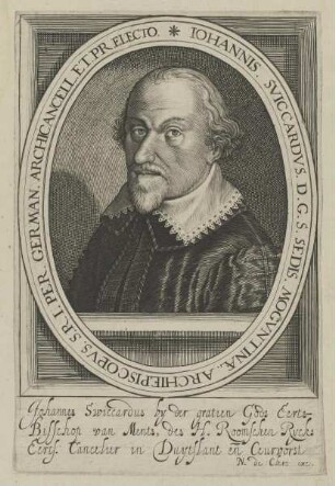 Bildnis des Iohannes Sviccardus