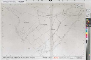 Affeln (Neuenrade), Altenaffeln (Neuenrade), Umlegung Affeln  Altenaffeln, Rahmenkarte Altenaffeln Flur 02
