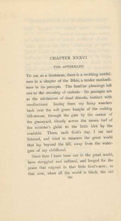 Chapter XXXVI. The aftermath