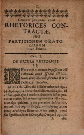 Rhetorices contractae : sive partitionum oratoriarum libri V