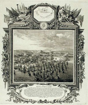 WHK 5 Französisch-Holländischer Krieg von 1672-1678: Abbildung der Seeschlacht vor Palermo, 2. Juni 1676