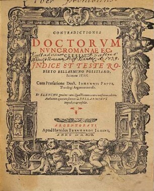 Contradictiones Doctorvm Nvnc-Romanae Ecclesiae