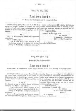 Beilagen zu Protokoll, 118. Sitzung