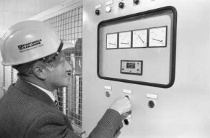 Inbetriebnahme der neuen Rauchgas-Entstaubungsanlage beim Heizkraftwerk West