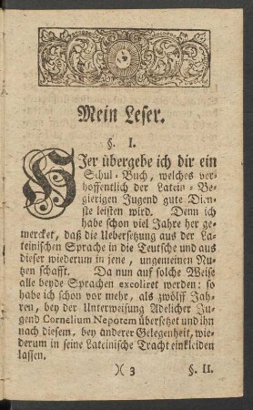Mein Leser