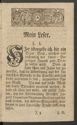 Mein Leser