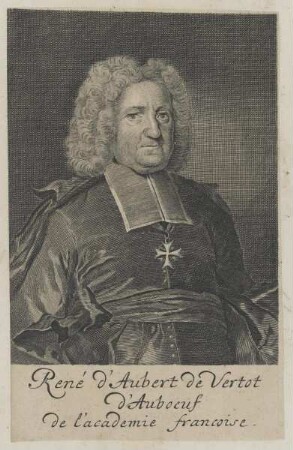 Bildnis des René d´Aubert de Vertot
