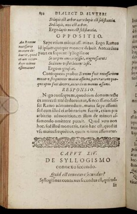 Caput XIV. De Syllogismo connexo secundo.