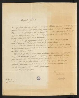 Brief vom 23. Dezember 1838